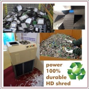 hard drive shredder