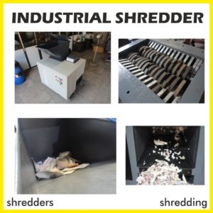 pharma waste shredder