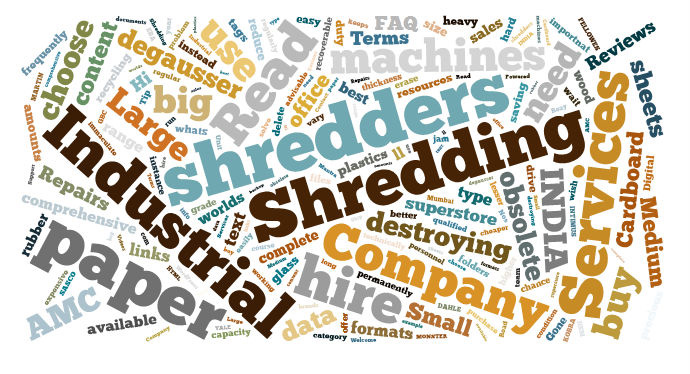 shredders and shredding company contact