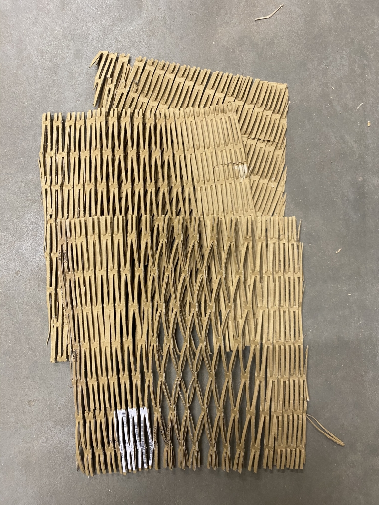 Industrial Cardboard Shredder for Packaging Material