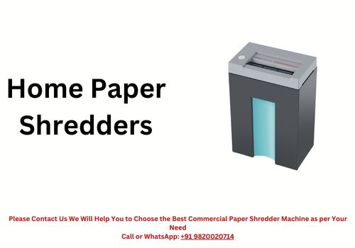 Home Paper Shredders