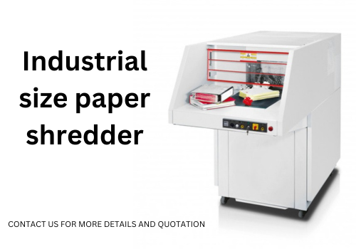Ideal 5009 Industrial size paper shredder