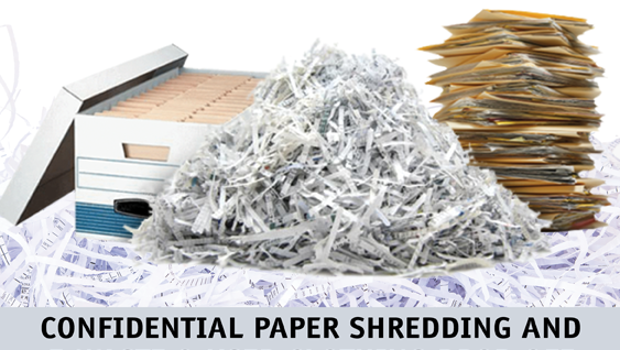 paper shredder used