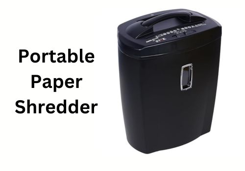 portable paper shredder