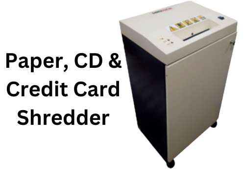 CD, Paper and Credit Card Shredder