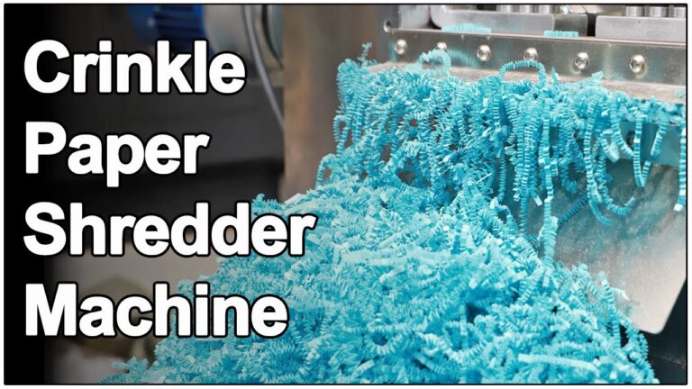 crinkle cut paper shredder
