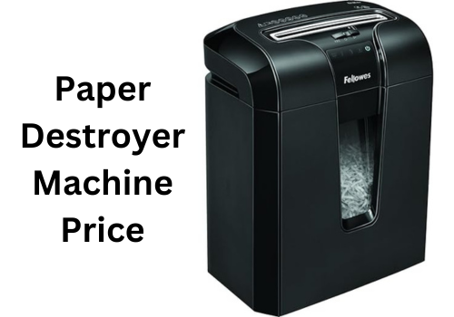 paper destroyer machine price