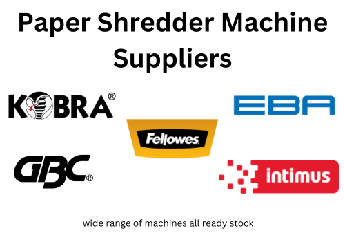 paper shredder machine suppliers