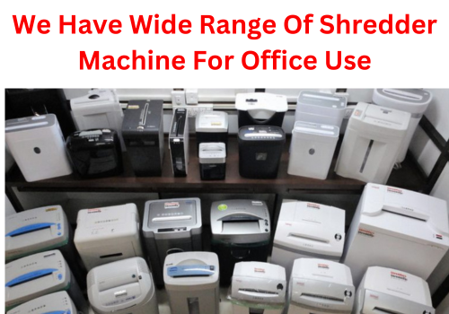 shredder machine for office use