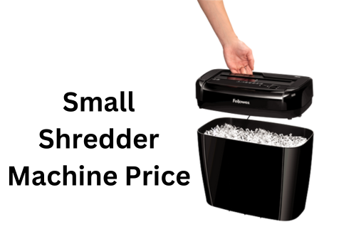 small shredder machine price