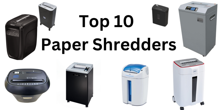 top 10 paper shredders