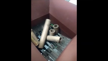 Cardboard Tube Shredder