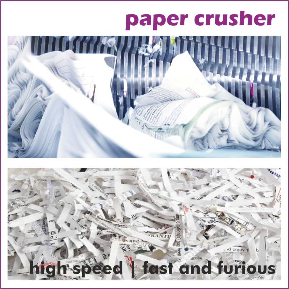 Industrial Paper crusher
