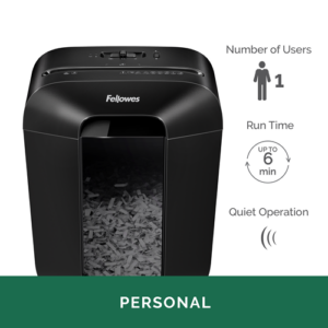 personal fellowes paper shredder