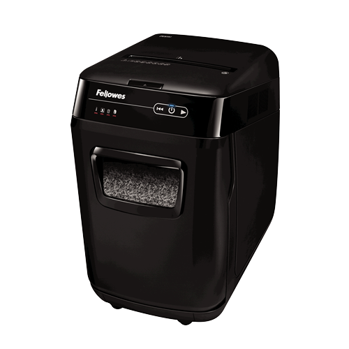 AutoMax Fellowes 200M Micro-Cut Maximum Security Shredder 