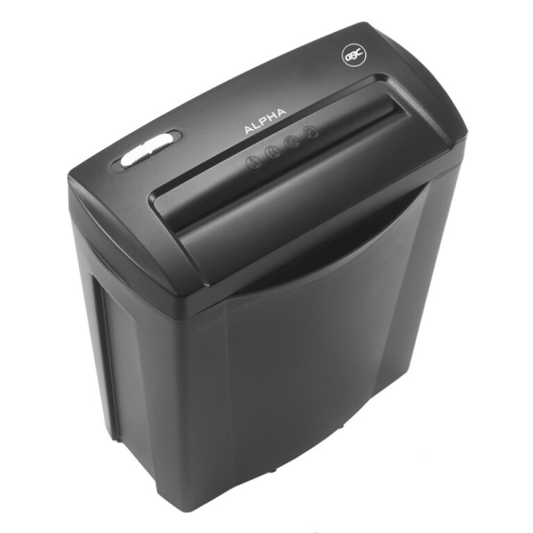 gbc alpha paper shredder