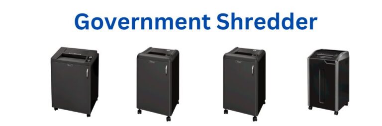 government shredder