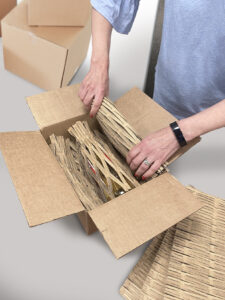 shredded cardboard