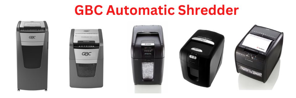 GBC Auto Feed Shredders