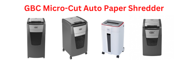 GBC Micro-Cut Auto Paper Shredder