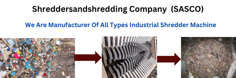 incineration material shredder