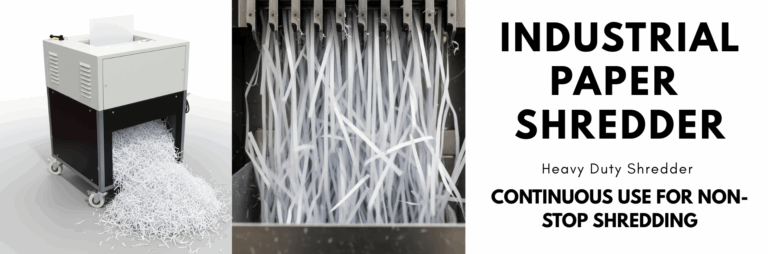 heavy duty industrial paper shredder