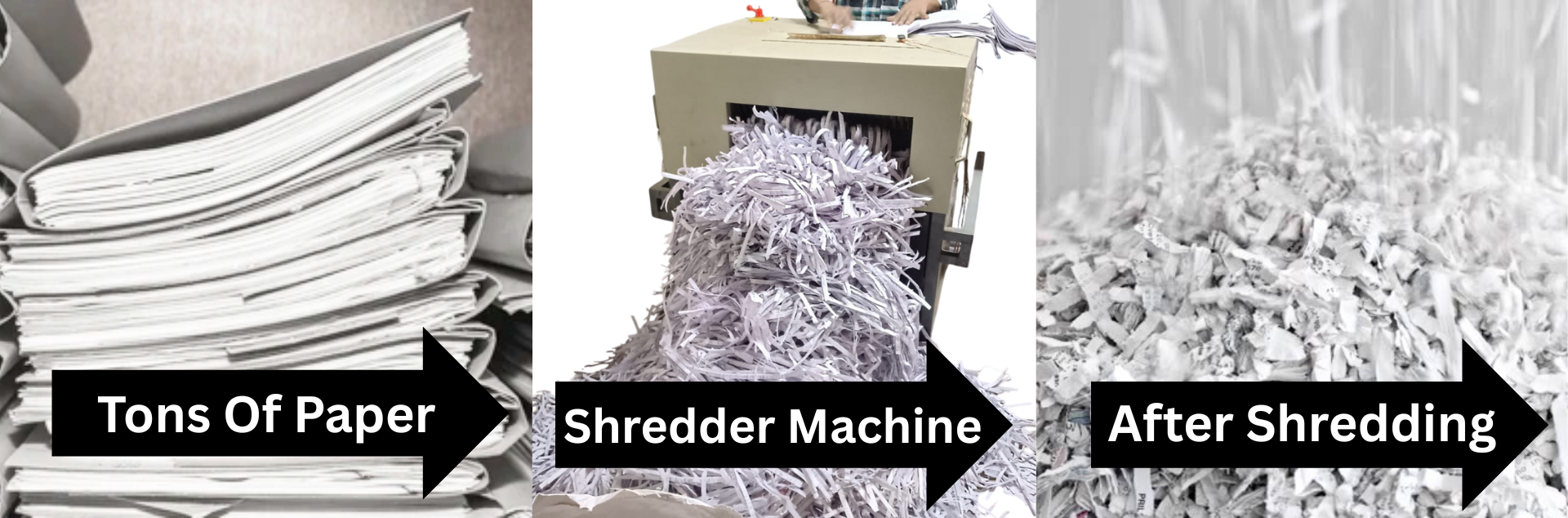 large paper shredder in gulf