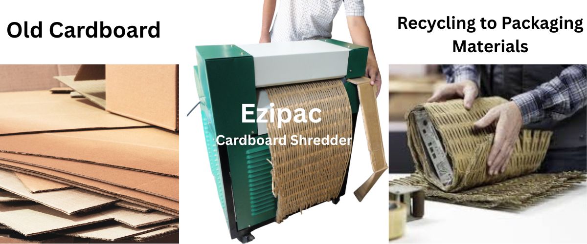 Ezipac Commercial Cardboard Shredder