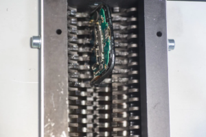 mobile phone shredder machine