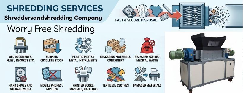 Shredding Services in Bhiwandi