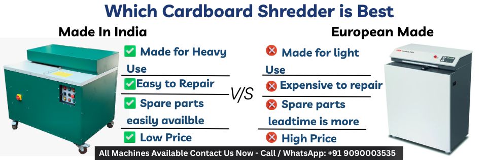 Which cardboard shredder is best